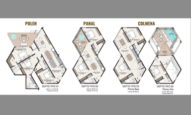 Penthouse (Colmena) AMUEBLADO en Venta en Mar de Miel en San Crisanto