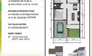 Perumahan baru, harga cuma 100Jt-an, lokasi strategis di Bandung Selatan