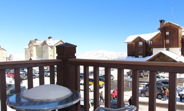 Gran departamento con vista al centro de esqui Valle Nevado
