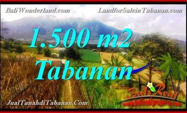 1.500 m2 View & Beratan & Gunung di Tabanan Bedugul