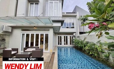 DIJUAL TOWNHOUSE / RUMAH dgn ONE GATED SYSTEM di KEMANG TIMUR, JAKSEL