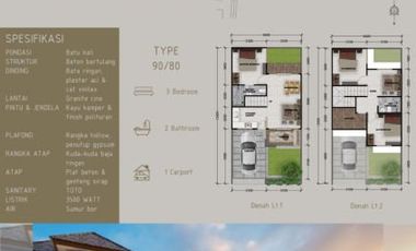 CLUSTER RUMAH VILLA LOKASI STRATEGIS DEKAT PANTAI SANUR,BALI