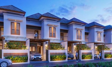 CLUSTER RUMAH VILLA LOKASI STRATEGIS DEKAT PANTAI SANUR,BALI