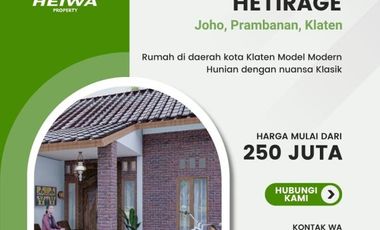 Rumah Minimalis Type 36 Harga 250 Juta Di Prambanan Klaten