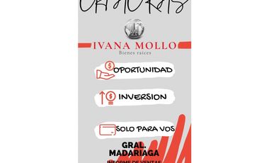 CHACRA EN VENTA GRAL. MADARIAGA LOS PATOS