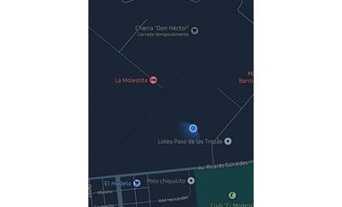 CHACRA EN VENTA GRAL. MADARIAGA LOS PATOS