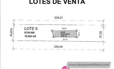 (T-166) Terreno de Venta – Cumbe – Desde 2360m2* hasta 10.024m2