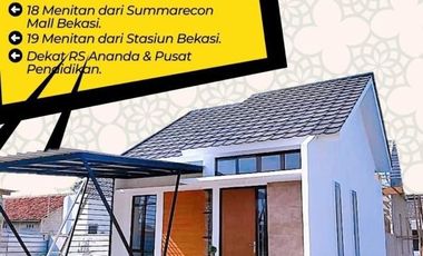 Rumah murah Bekasi strategis Deket stasiun