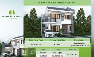 SINGLE ATTACHED HOUSE with 4 BEDROOM Indulge in the scenic beauty of one of Consolacion’s highest point in Hampton Hill.