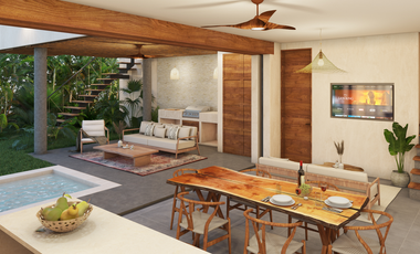 PREVENTA DE VILLAS ATMAN  TULUM