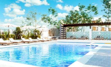 Casa de 3 recamaras en residencial con casa club, alberca, gimnasio, terraza