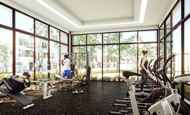Casa de 3 recamaras en residencial con casa club, alberca, gimnasio, terraza