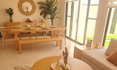 Casa de 3 recamaras en residencial con casa club, alberca, gimnasio, terraza