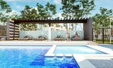 Casa de 3 recamaras en residencial con casa club, alberca, gimnasio, terraza