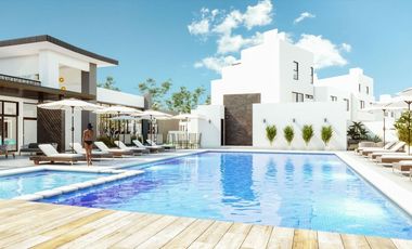 Casa de 3 recamaras en residencial con casa club, alberca, gimnasio, terraza