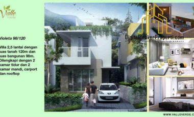 Dijuaal rumah villa 3 lantai Premium Exlusive villa dii Cisarua Bandung | PROF M