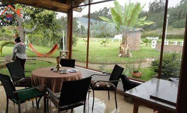 Venta de casa de campo en Otavalo sector Quichinche