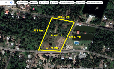 Venta de terreno de 14,600 m2 bardeado en Chilpetec Paraíso, Tabasco.