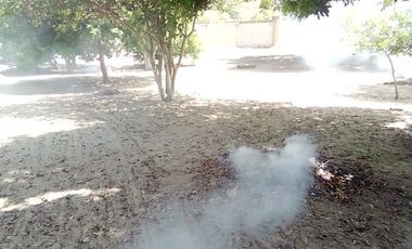 Venta de terreno de 14,600 m2 bardeado en Chilpetec Paraíso, Tabasco.