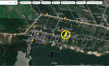 Venta de terreno de 14,600 m2 bardeado en Chilpetec Paraíso, Tabasco.