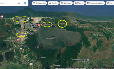 Venta de terreno de 14,600 m2 bardeado en Chilpetec Paraíso, Tabasco.