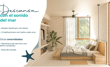 En Venta, Villa en la playa de Chicxulub puerto
