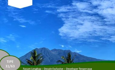 Rumah Dijual di Malang 2KT Tipe 31/63 View Katu