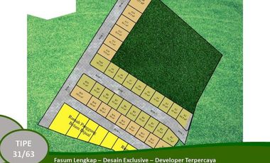 Rumah Dijual di Malang 2KT Tipe 31/63 View Katu