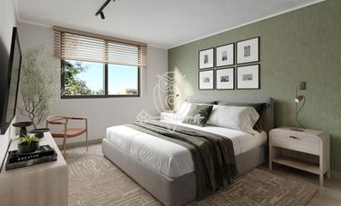 Departamento nuevo en venta en Providencia. Conectividad.