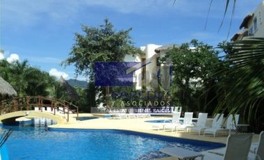 A26 Departamento en condominio de 3 recamaras Ixtapa
