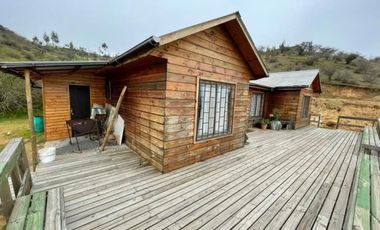 Casa en Las Balsas con vista al Lago Rapel - 5000m²