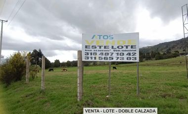 lote en venta en doble calzada. Cod V4981