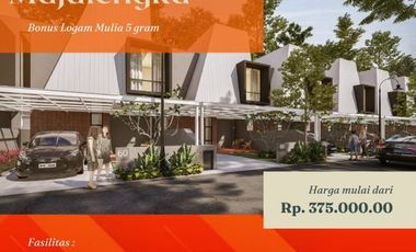 Solusi Ambil Sekarang Rumah Villa Nuansa Jepang Harga 300Jtan 2 Lantai