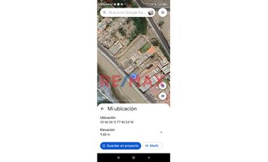 Se Vende Terreno Frente A La Playa En Barranca