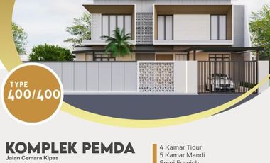 rumah elit mewah exclusive hanya di cemara gading kota pku