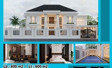 di jual rumah mewah full interior dan isi di jalan cemarah kipas komplek pemda pekanbaru