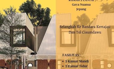 Rumah Jepang! Rumah Majalengka Dekat Tol Cisumdawu Survey Lokasi