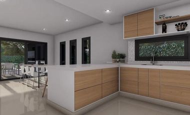 Moderna Casa En Construcción En Santa Elena - Pilar Del Este