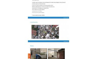 ALQUILER O VENTA DE LOTE COMERCIAL CON BODEGA EN VIA ESPAÑA