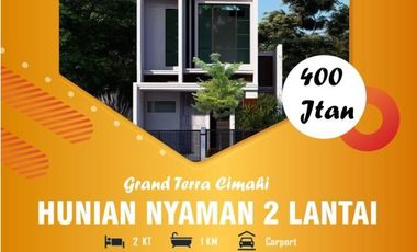 Rumah Minimalis di Ciawitali Cimahi Hanya 1,4 km dari Kantor Pemkot Cimahi Harga Mulai 400 juta-an.Murah !!
