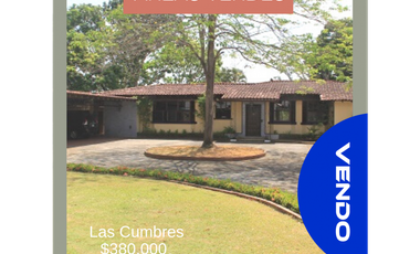 Vendo amplia casa en Las Cumbres *LC-01*
