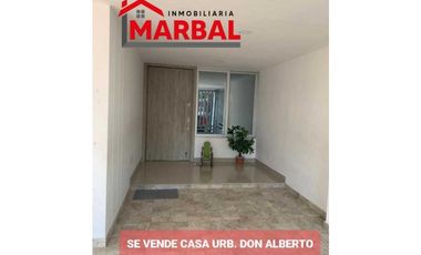 SE VENDE CASA URB DON ALBERTO
