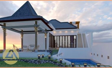 Tepat di Mangku Aspal Jalan, Villa Modern Siap Bangun di Prambanan