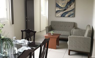 EN RENTA DEPARTAMENTO AMUEBLADO CON SERVICIOS INCLUIDOS