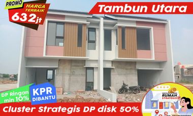 CLUSTER STRATEGIS FREE BPHTB DP DISK 50% TAMBUN UTARA BEKASI