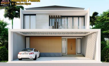 DIJUAL RUMAH 5 MENIT DARI ARIFIN AHMAD JALAN CEMARA KIPAS