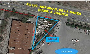 VENTA Terreno Industrial-Comercial AV JUAREZ 48 mil m2 FRENTE Soriana JUAREZ ENG