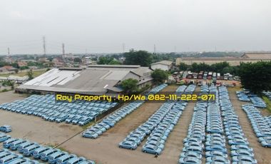 Disewakan Gudang dan Tanah 7800 m2 di Raya Narogong Bekasi