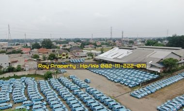 Disewakan Gudang dan Tanah 7800 m2 di Raya Narogong Bekasi