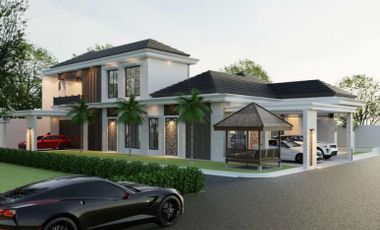 luxury house in the city of pekanabaru close to the mall jl cemara fan